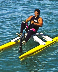WaterBikes offer a full exercise workout when you include models with arm action. Arm action is removable. Comfortable all day cruising at top rated speeds. Made in USA.  IMPORTANT - Standard Model does not include Arm Action